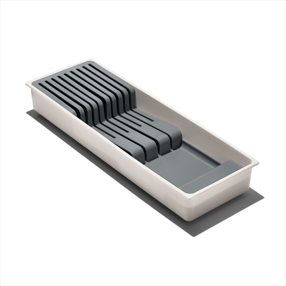 In-Drawer Knife Organizer with 9 Storage Slots