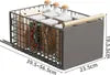 BOLLBO Pull-Out Cabinet Organizer with Wooden Handle