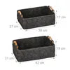 BOLLBO 8-Piece Felt Drawer Organizer Set – 4 Sizes