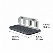 Bottle Drying Rack with Aluminum Frame