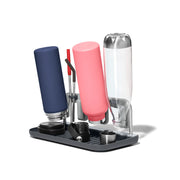 Bottle Drying Rack with Aluminum Frame