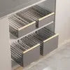 BOLLBO Pull-Out Cabinet Organizer with Wooden Handle