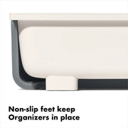 Expandable Kitchen Drawer Organizer with Adjustable Dividers
