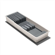 In-Drawer Knife Organizer with 9 Storage Slots