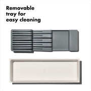 In-Drawer Knife Organizer with 9 Storage Slots